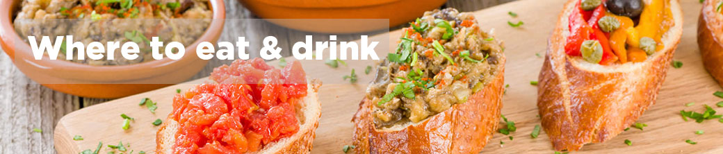 Where to eat and drink